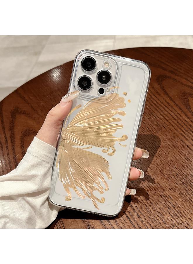 Zaboon Case For iPhone 13 Butterfly Pattern Transparent TPU Phone Case - Image 3