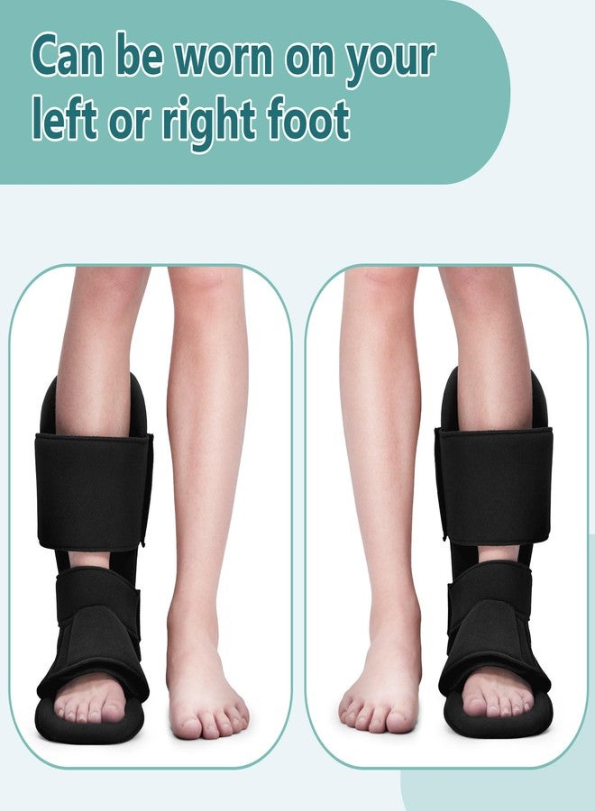 Estinko Plantar Fasciitis Night Splint – Adjustable Night Splint for Plantar Fasciitis Women & Men, Relieve Heel Pain, Achilles Tendonitis, Drop Foot Support Black Large - Image 5