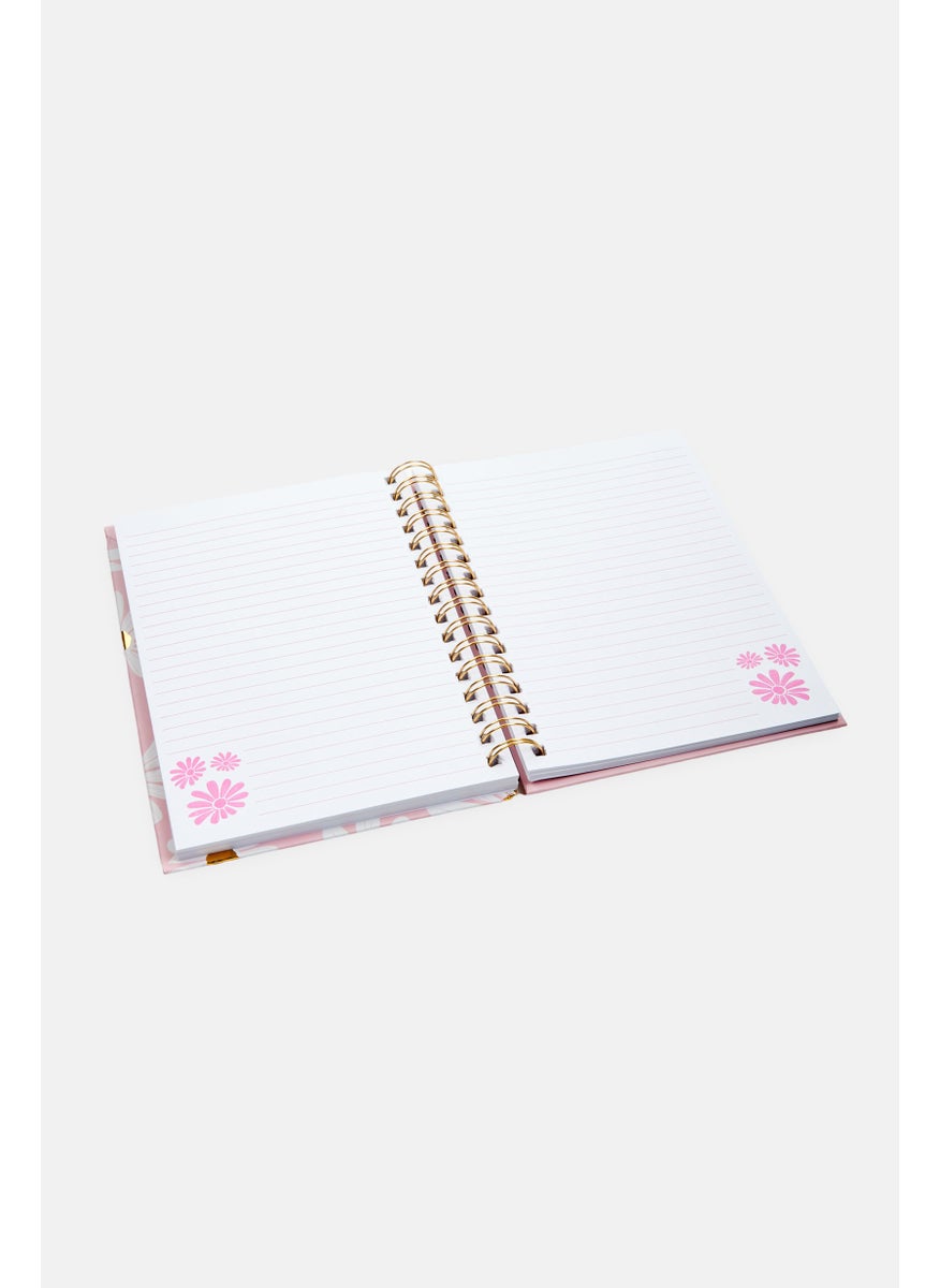 Floral Pattern Chunky Spiral Notebook, Pink Combo - pzsku/ZB77F160CB037E3956426Z/45/_/1737642094/2cd0fefc-f319-46b4-96fc-a1bd1d75aaf4