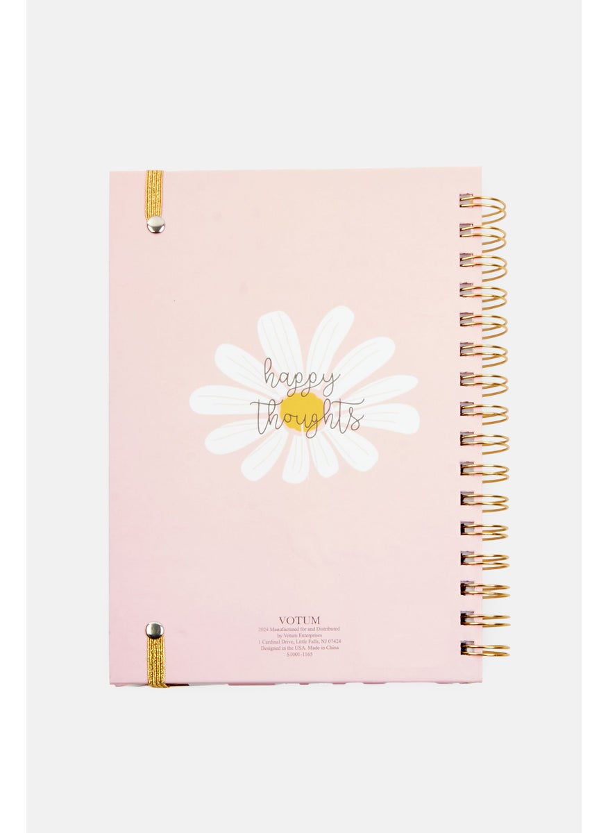 Floral Pattern Chunky Spiral Notebook, Pink Combo - pzsku/ZB77F160CB037E3956426Z/45/_/1737642212/5296752e-b674-4d23-bf54-badde9b7c656