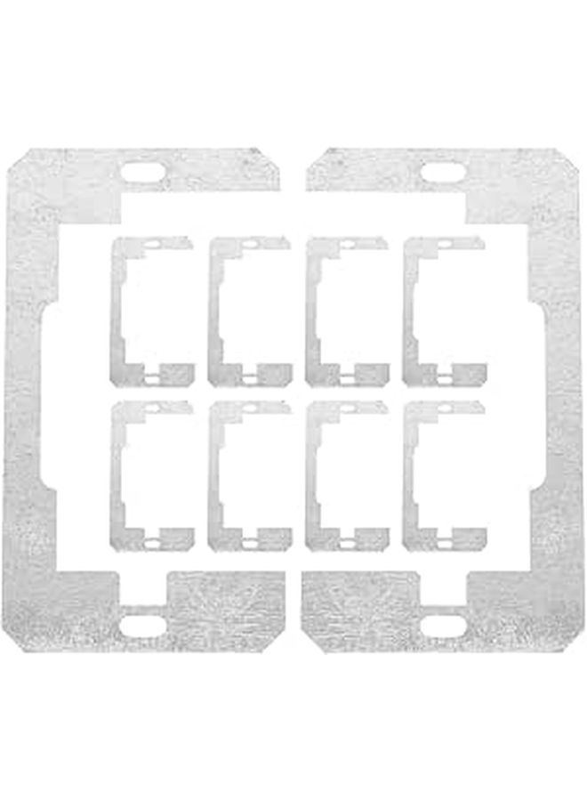 Metal Outlet Spacers 10pcs for Flush Mount Installation Wall Plate Leveling - Image 1