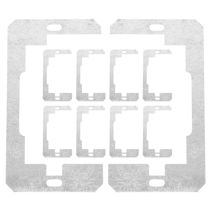 Metal Outlet Spacers 10pcs for Flush Mount Installation Wall Plate Leveling - Image 2
