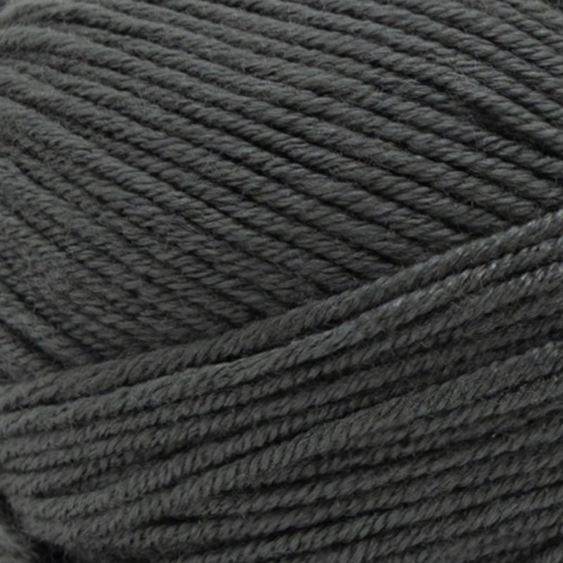 Estako DailyKnit-DK - 100% Anti-Pilling Acrylic Yarn - Soft DK Light Weight #3 - (3.52 oz / 273 Yds) - for Knitting & Crocheting (80091 - Dark Grey) - Image 2