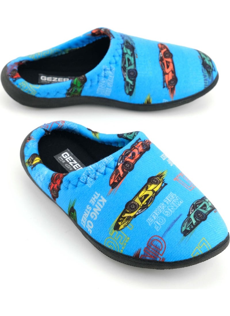 Gezer - Boy Winter Legend Comfortable Sole Home Garden Gondola Slippers - Image 1