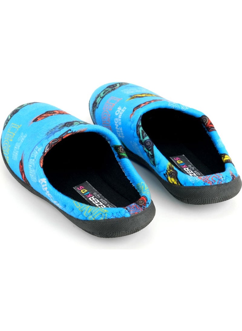 Gezer - Boy Winter Legend Comfortable Sole Home Garden Gondola Slippers - Image 1