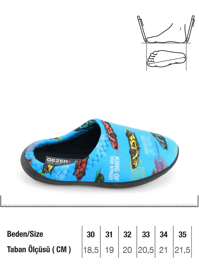 Gezer - Boy Winter Legend Comfortable Sole Home Garden Gondola Slippers - Image 1