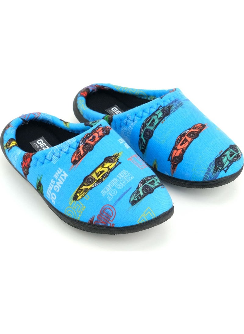 Gezer - Boy Winter Legend Comfortable Sole Home Garden Gondola Slippers - Image 1