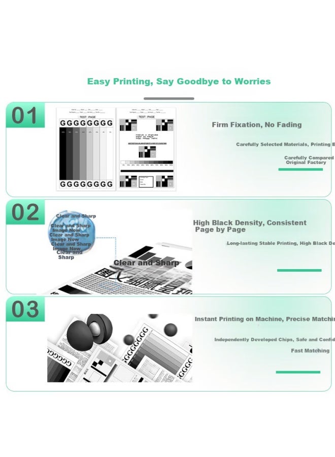 Tango Xinlv Tango Cf230a Toner Cartridge, Compatible With Hp M203dn/dw Ink Cartridge, Suitable For Hp Laserjet Pro Mfp M227d/fdn/fdw/sdn Printer Toner Drum - Image 2