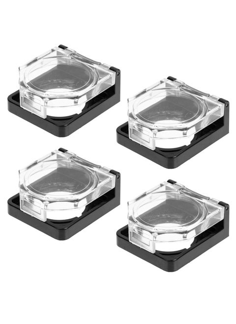 Emergency Stop Button Cover-4 pcs Plastic Cover Protector, Toggle Push Button Lockout Cover, Add Protection
