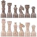 MARBLE RANGE Marble Chess Pieces 35 Inch King Handmade Oceanic and Verona 32 Chess Figures for Board Games Suitable for Travel Games Fathers Day - Image 2
