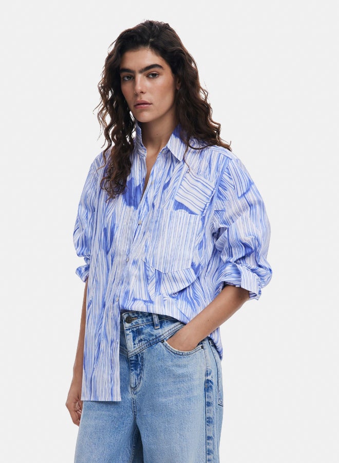 DESIGUAL قميص آرتي واسع - Image 1