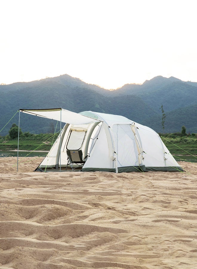 دي بي تي خيمة رحلات هوائية قماش قطني,خيمة نفخ بالهواء,  مقاس485*270*200 سم - Image 2