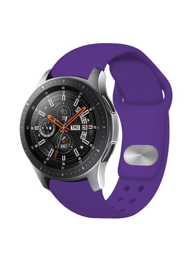 Perfii Stylish Replacement Band For Samsung Galaxy Watch Purple