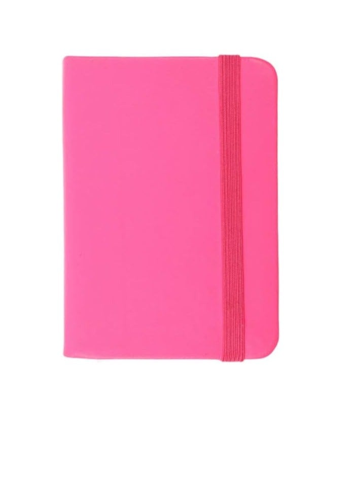 دفتر يوميات بورق مسطر، كشكول مع شريط مطاطي - متعدد الالوان- 80 ورقه - Image 5