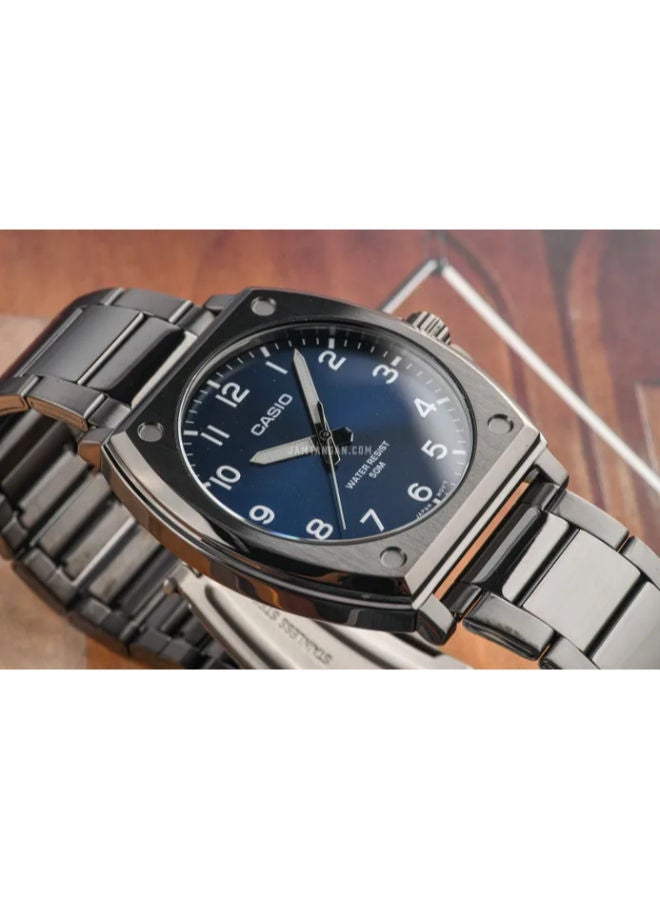 CASIO Stainless Steel Analog Wrist Watch  MTP-E730B-2AVDF - Image 3