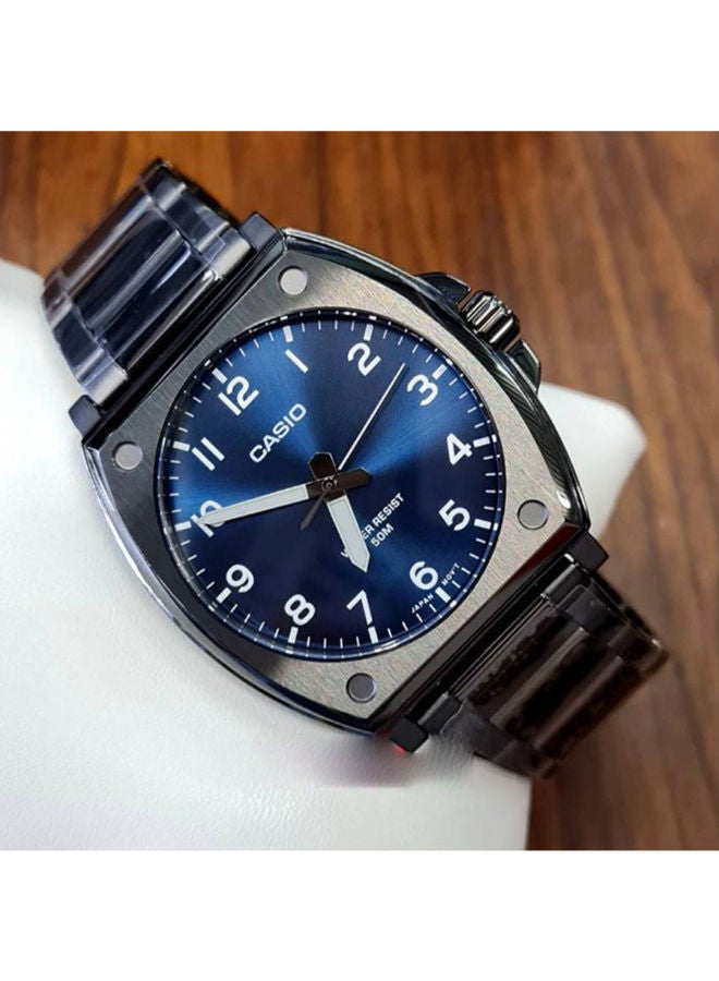 CASIO Stainless Steel Analog Wrist Watch  MTP-E730B-2AVDF - Image 2