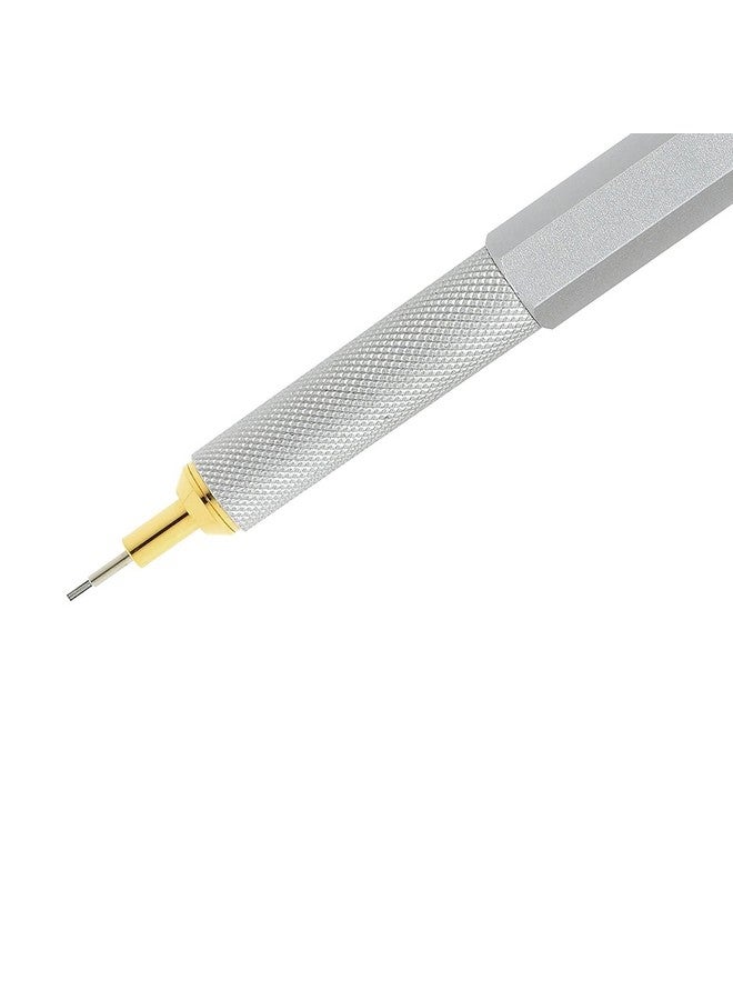 rOtring 800 Mechanical Pencil, 0.7 mm, Silver Metal Barrel - Image 3