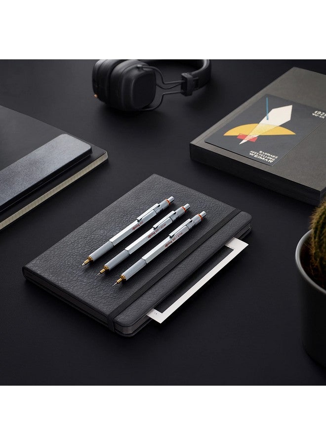 rOtring 800 Mechanical Pencil, 0.7 mm, Silver Metal Barrel - Image 5