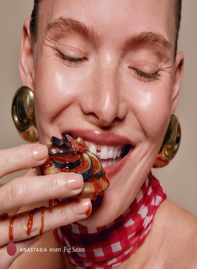 EADEM Le Chouchou Lip Softening Balm, Lip Gloss for Women, Lip Plumper & Lip Mask, Overnight Hydrating & Moisturizing Luxury Lip Balm, 0.5 oz, Fig Sauce - Image 5