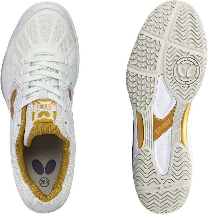 Butterfly Lezoline Rifones Shoes - Table Tennis Shoes for Men or Women - Athletic Support, Flexibility, Shock Absorbing Cushion, Gripping Ping Pong Shoe - Image 5