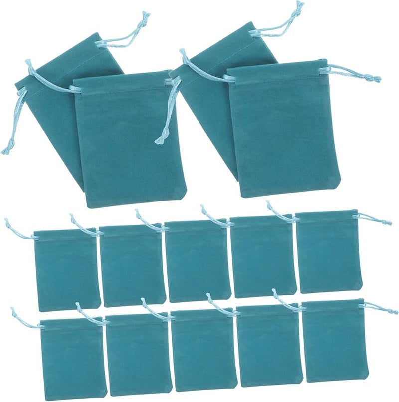 Safigle 12 Pack Drawstring Jewelry Bags Small Cloth Pouches for Storage Gifts Coins Cookies - Image 2