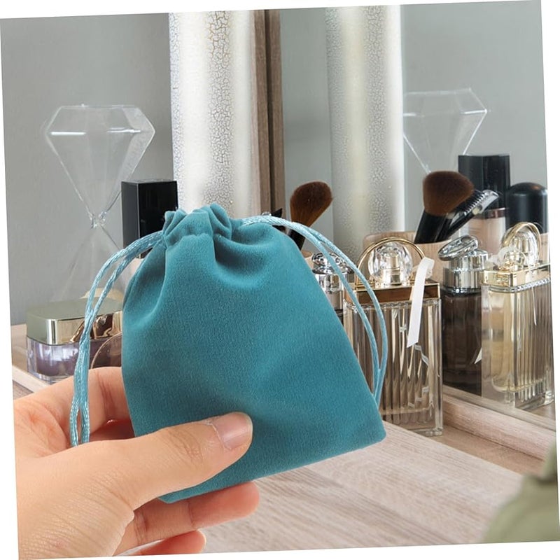 Safigle 12 Pack Drawstring Jewelry Bags Small Cloth Pouches for Storage Gifts Coins Cookies - Image 5