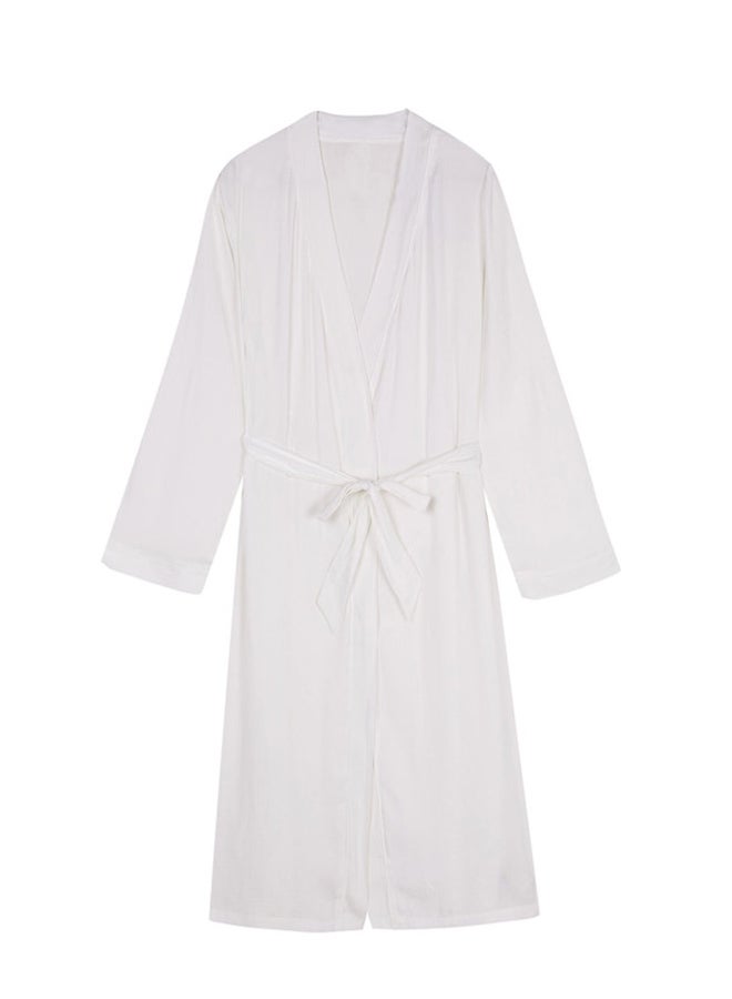 women'secret Long satin robe  - Image 4