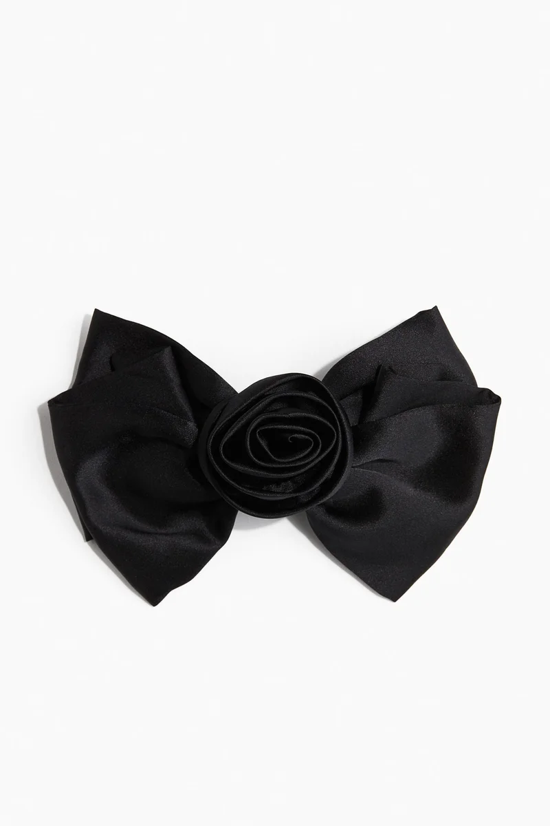 H&M Silk-Bow Hair Clip