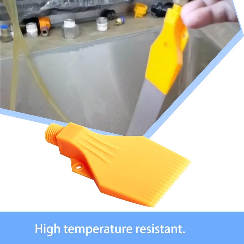 Aopin ABS Wind Nozzle - G1/4 Male, Flat Orifice, 2 Pcs for Compressed Air Machine, Dust Removal & Air Drying - Image 4