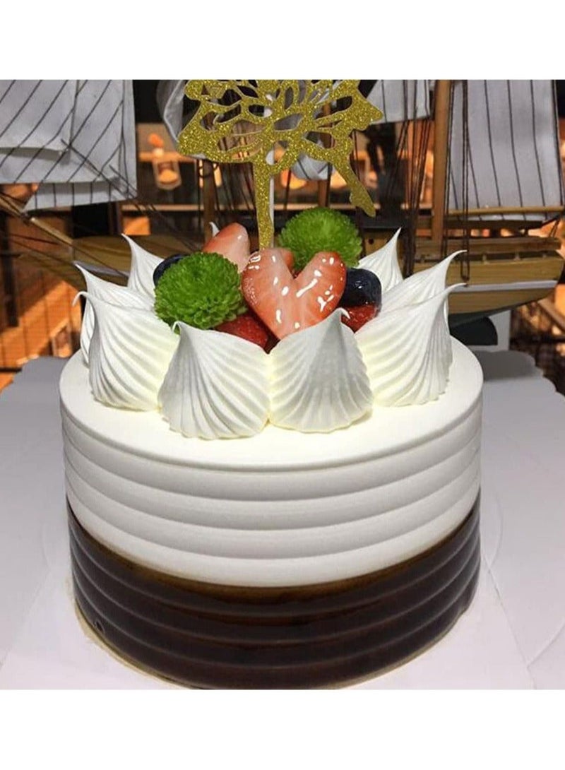 Captaintech Large Piping Cakes Decoration, icing tips set Cake Decorating Supplies for Baking with Reusable, Cake Decorating Tip Set, Stainless Steel Kitchen Gadgets Decor for Cookie Icing, Cake, Cupcake (Type 4 - Image 4