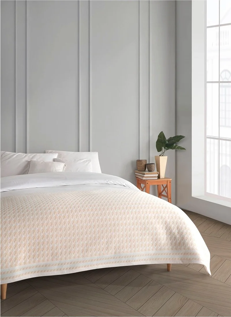 مالبيري Klara Double Bedspread 200X220 - Cream