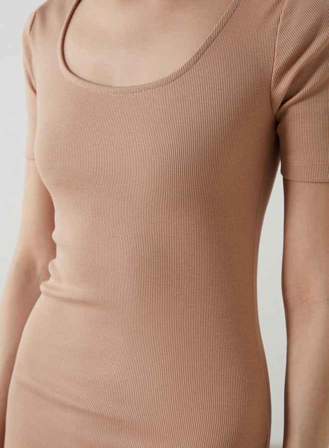 LC WAIKIKI Square Collar Women's Bodycon Dress  - Image 3
