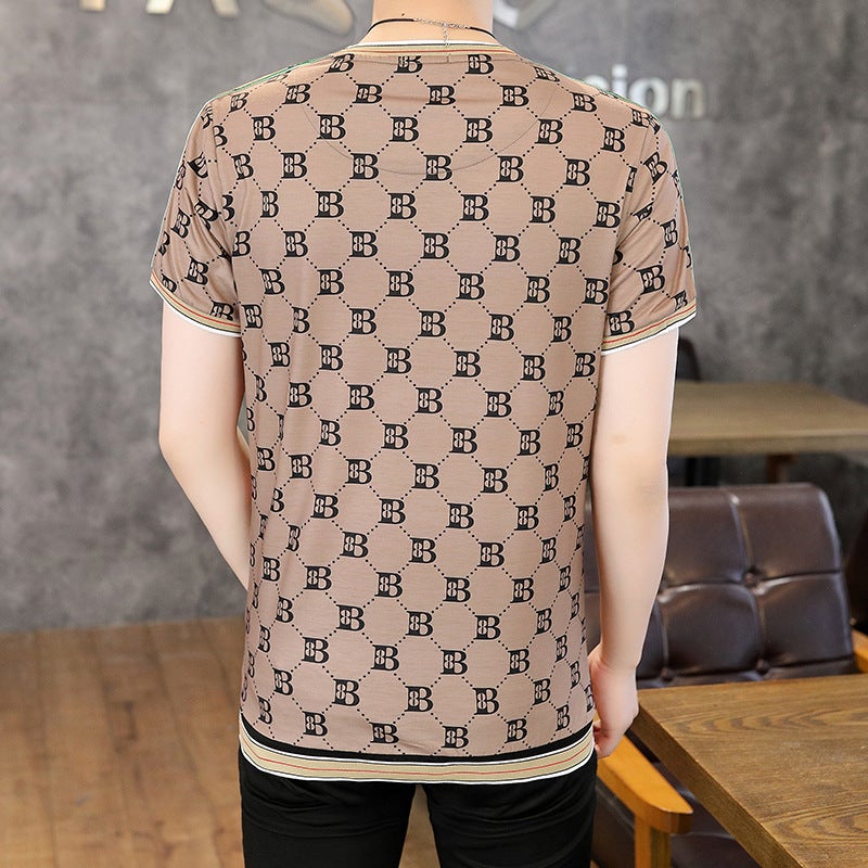 Delivery Men'S 2024 Casual All-Match T-Shirt Men'S Loose Short Sleeve - Image 5