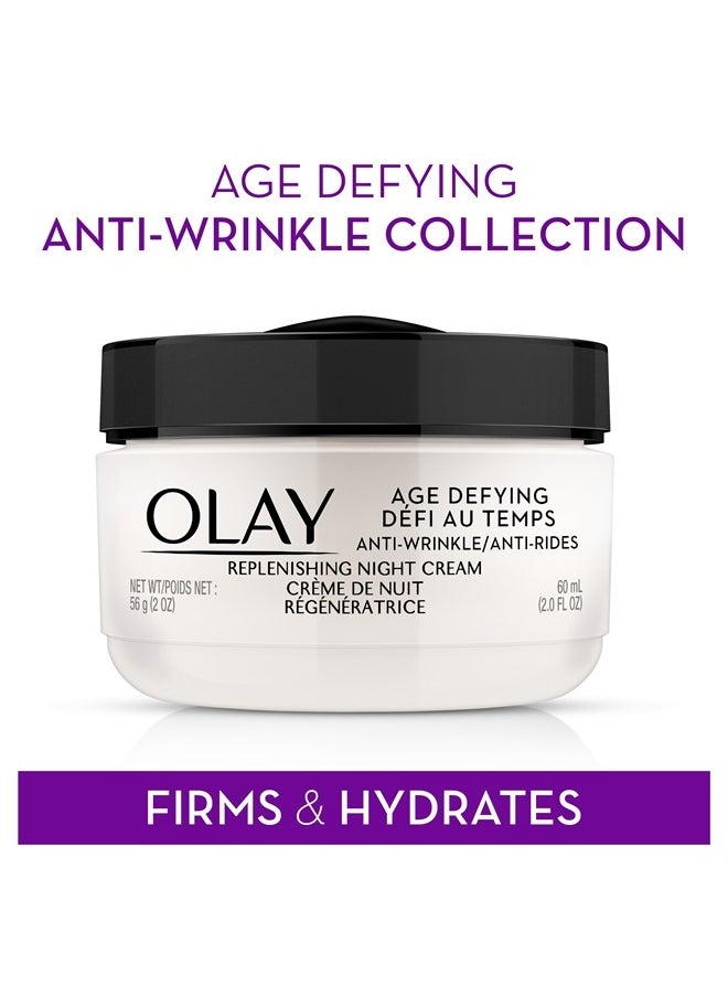 Olay OLAY Age Defying Anti-Wrinkle Replenishing Night Cream  - Image 3