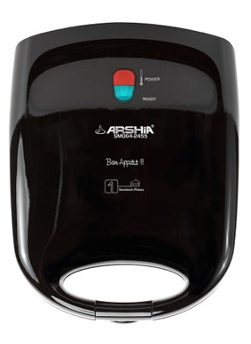 Arshia Sandwich Maker, 1 Sandwich Plate, Black, SM064-2455 - pzsku/ZB780B124D6B05B99EB54Z/45/_/1705495803/9ea077a2-22d4-4cf7-9ebe-086d6f439721