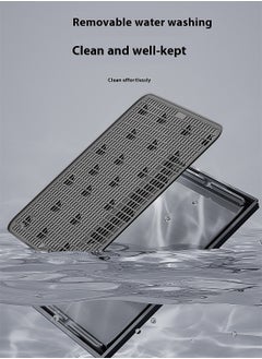 Kidle Creative Stainless Steel Pet Cat Litter Box Large Capacity Metal Cat Litter Tray With High Wall 50*35*15cm  - Image 5