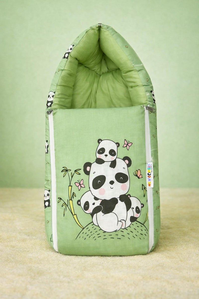 NEW COMERS® 3 in 1 Carry Nest Portable Cushion Bed with Soft Cotton Padding Lightweight Travel Friendly Multi-Use Carry Wrap with Secure Support Design | Unisex Carry Bag Nest 856 - Image 1