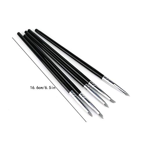 Hamineler 20pc Silicone Clay Sculpting Tools - Shaping, Modeling, Carving Set for Pottery, Sculpture - Image 4