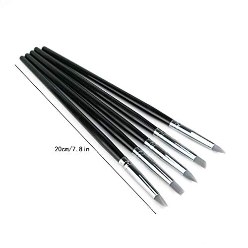 Hamineler 20pc Silicone Clay Sculpting Tools - Shaping, Modeling, Carving Set for Pottery, Sculpture - Image 3