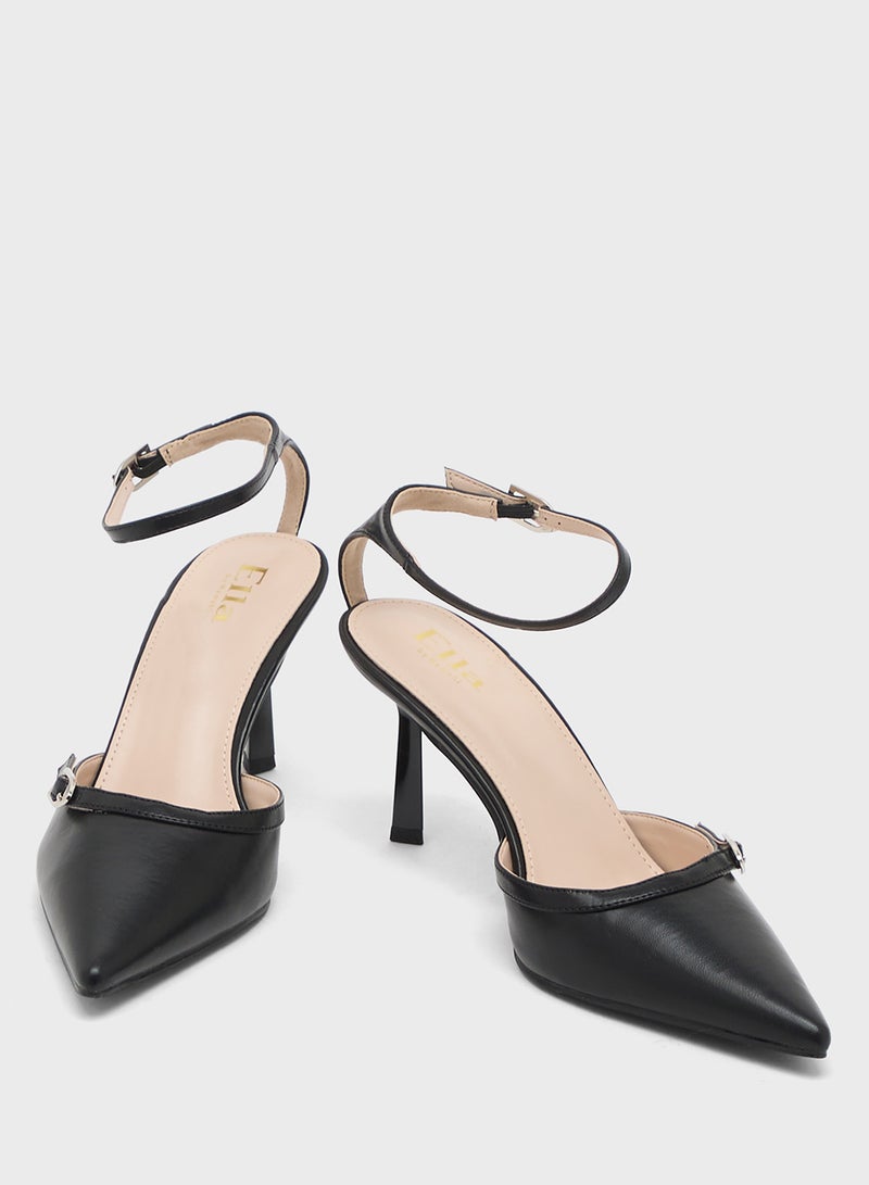 ايلا كعب عالٍ بحزام للكاحل - Image 4