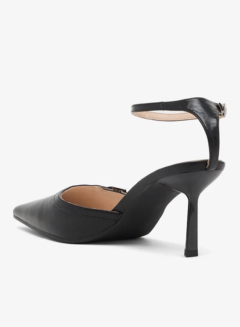ELLA High Heel Ankle Strap Pump