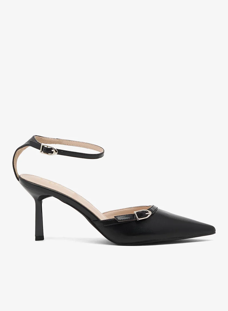 ELLA High Heel Ankle Strap Pump