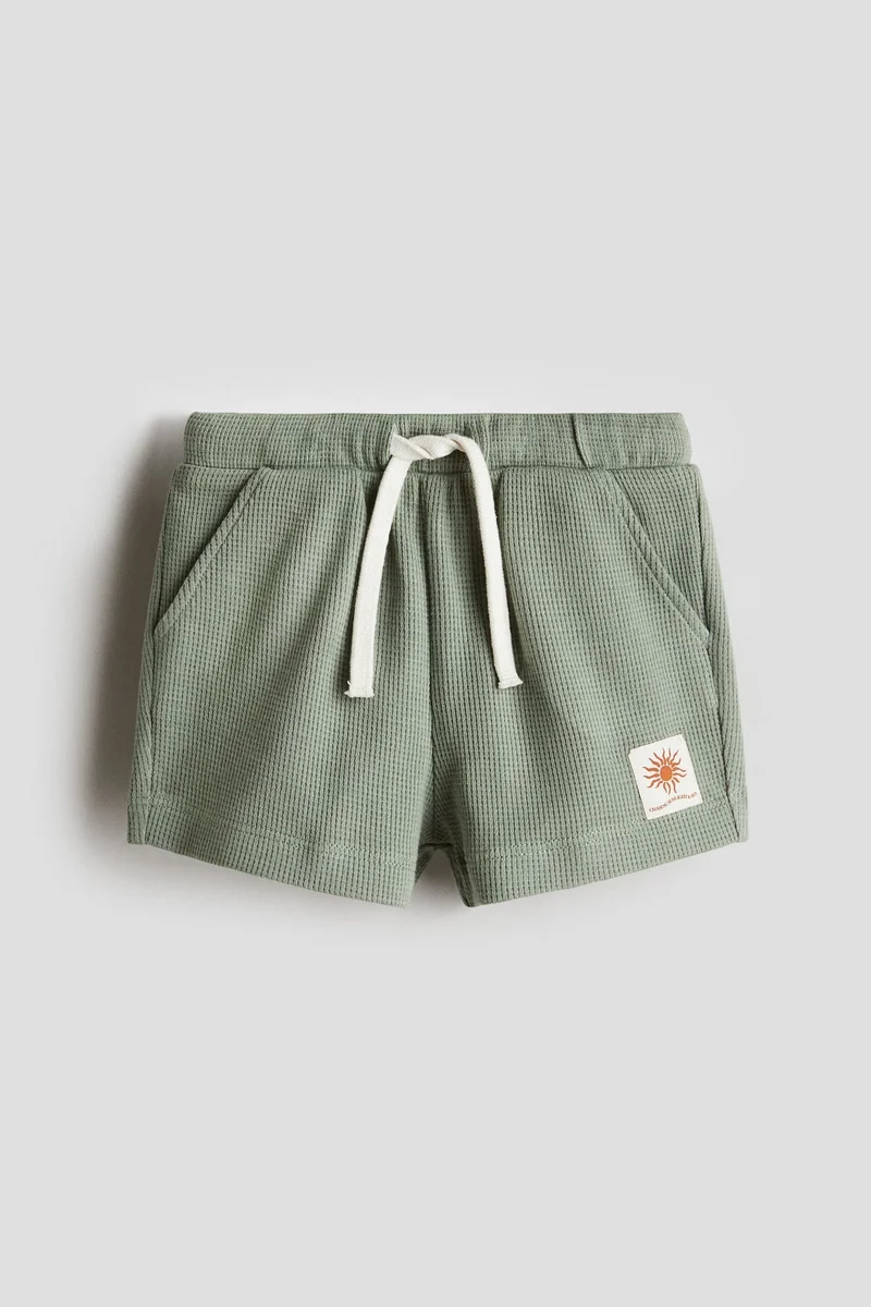 اتش اند ام شورت قطن وافل