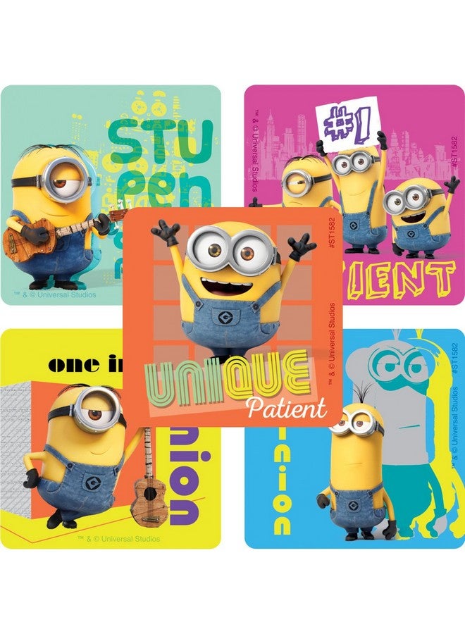 SmileMakers Minions Patient Stickers - Prizes and Giveaways - 100 per Pack