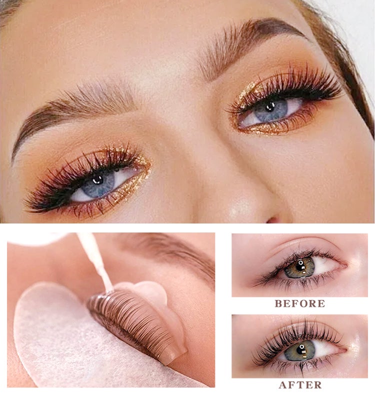 New 2 in 1 Eyelash Lifting Lash & Eyebrow tint henna Eyebrow Lift Kit Eyelash Perming Kit brow lift - Image 5