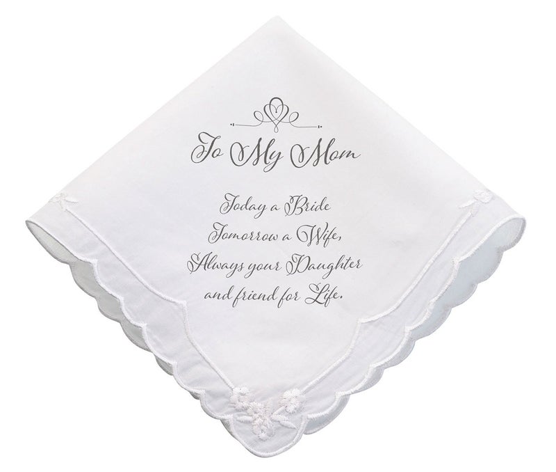 Lillian Rose Mom Wedding Gift Keepsake Hankie - Image 1