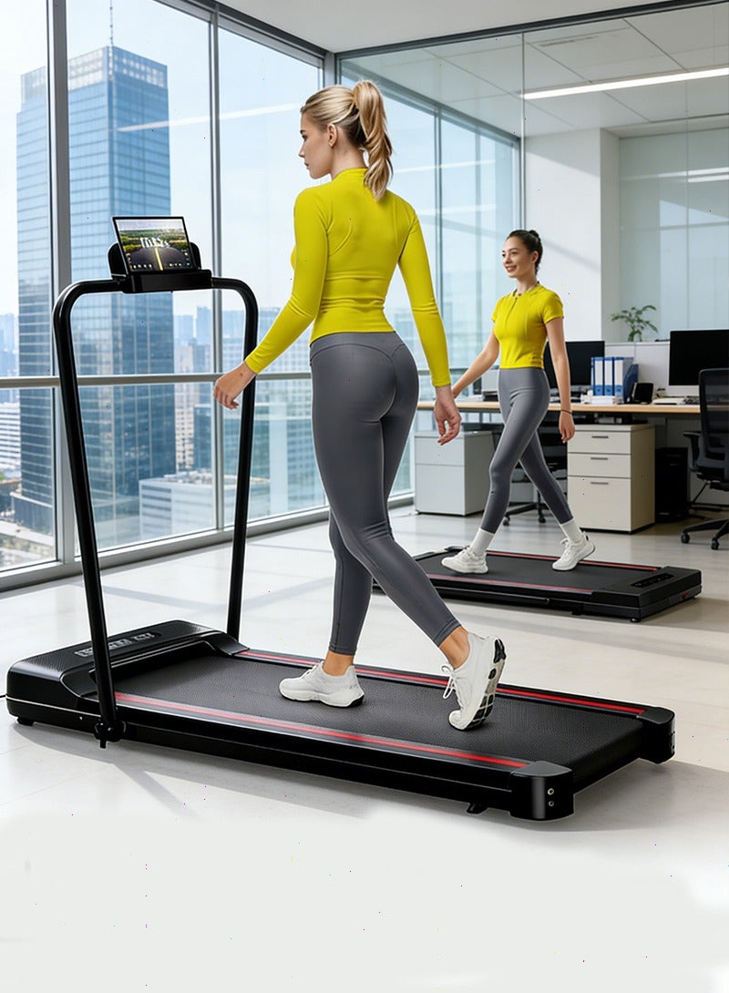 Yoawllty Walking Pad, Universal Treadmill, 3 in 1 Folding Under Desk Treadmill 2.5HP with Remote Control, Electric Treadmill Installation Free, Universal Treadmill for Home - Image 1