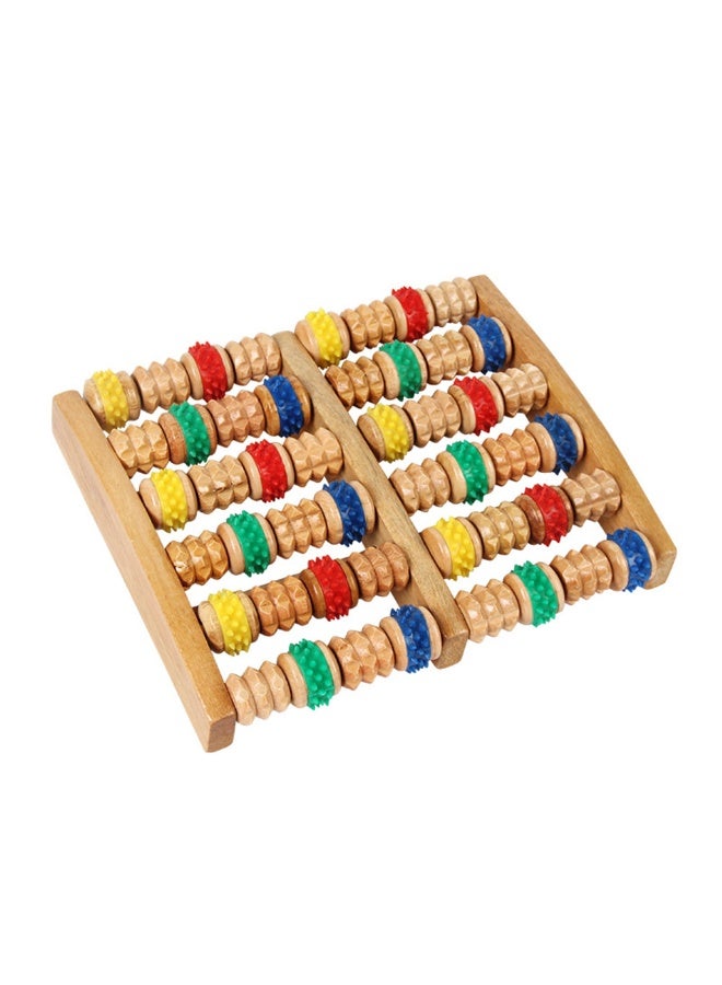 Wooden Foot Massager for Neuropathy & Plantar Fasciitis Relief Mom Dad Gifts Wooden Foot Roller Massager Feet Pain Relief - Image 1