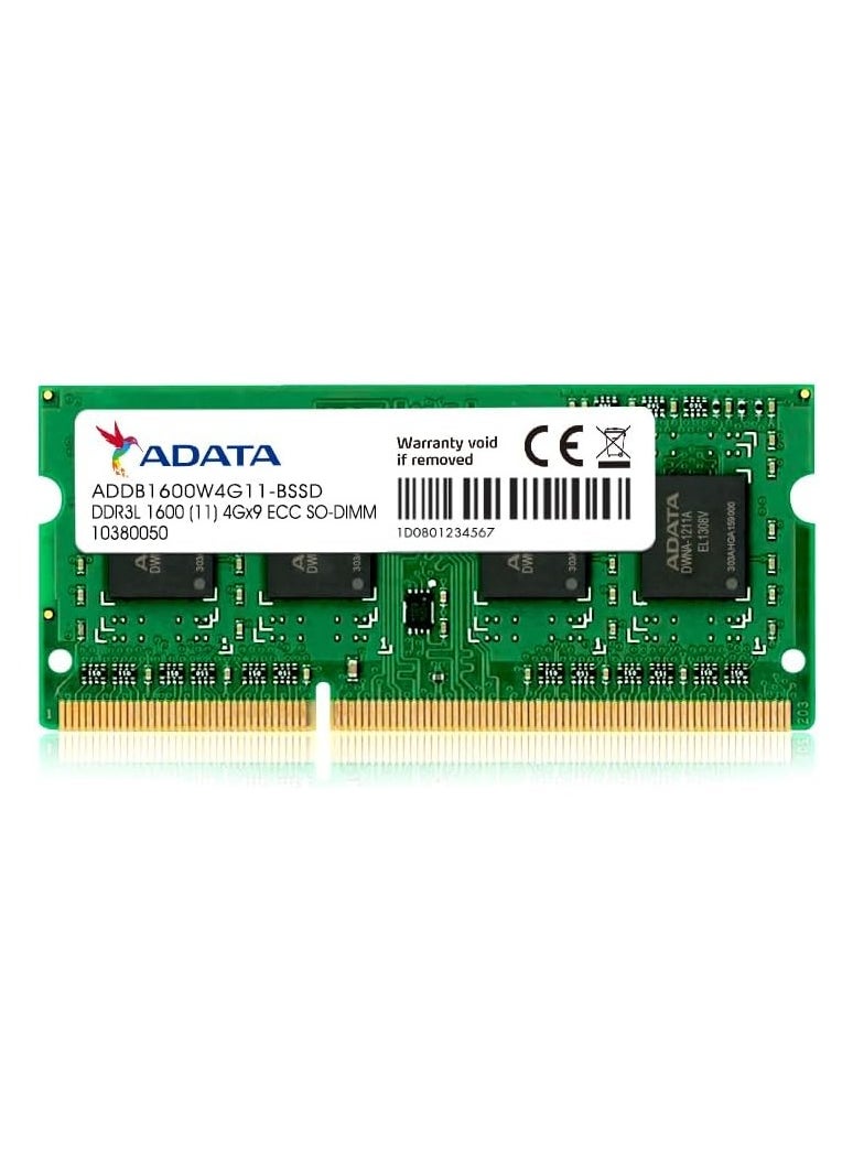 ADATA ADATA Premier DDR3L1600MHz 4GB Memory Modules (ADDS1600W4G11-S)  - Image 1