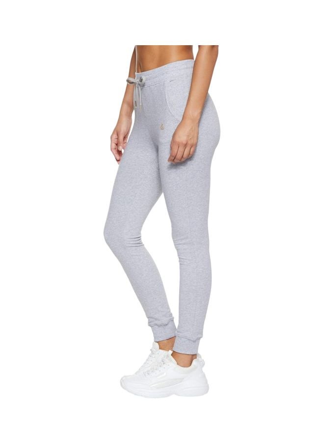 JOCKEY Jockey 1323 Women Super Combed Cotton Elastane French Terry Slim Fit Joggers with Zipper Pockets  - Image 3